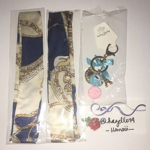 Twilly & Macaroon Keychain